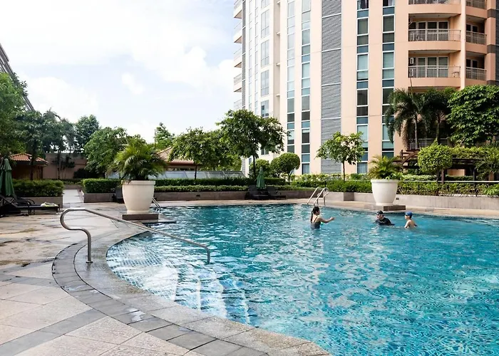 アパートホテル Sunset View In Venice Grand Canal Mall Suite, Pet Friendly, Walking Distance To Venice Mall, 5 Mins Away To Bgc マニラ市